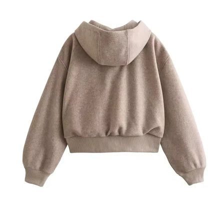 Hooded Bomber Jacket