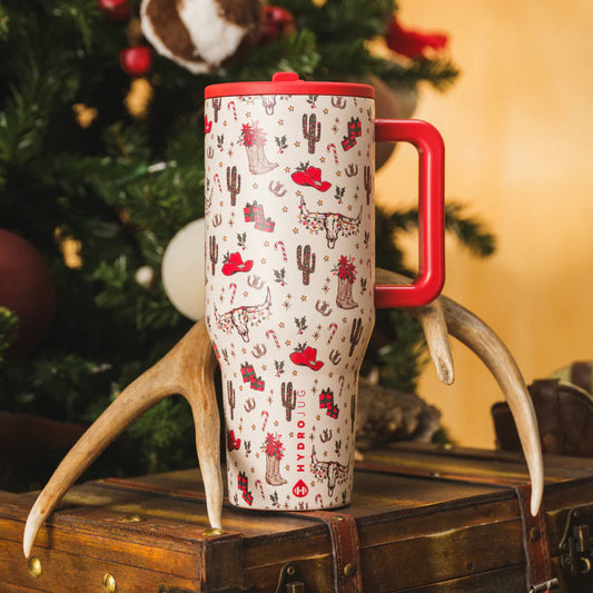 Cowboy Christmas 40oz Tumbler